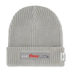 A Lil Coors - Knitted Beanie - Gravity Grey