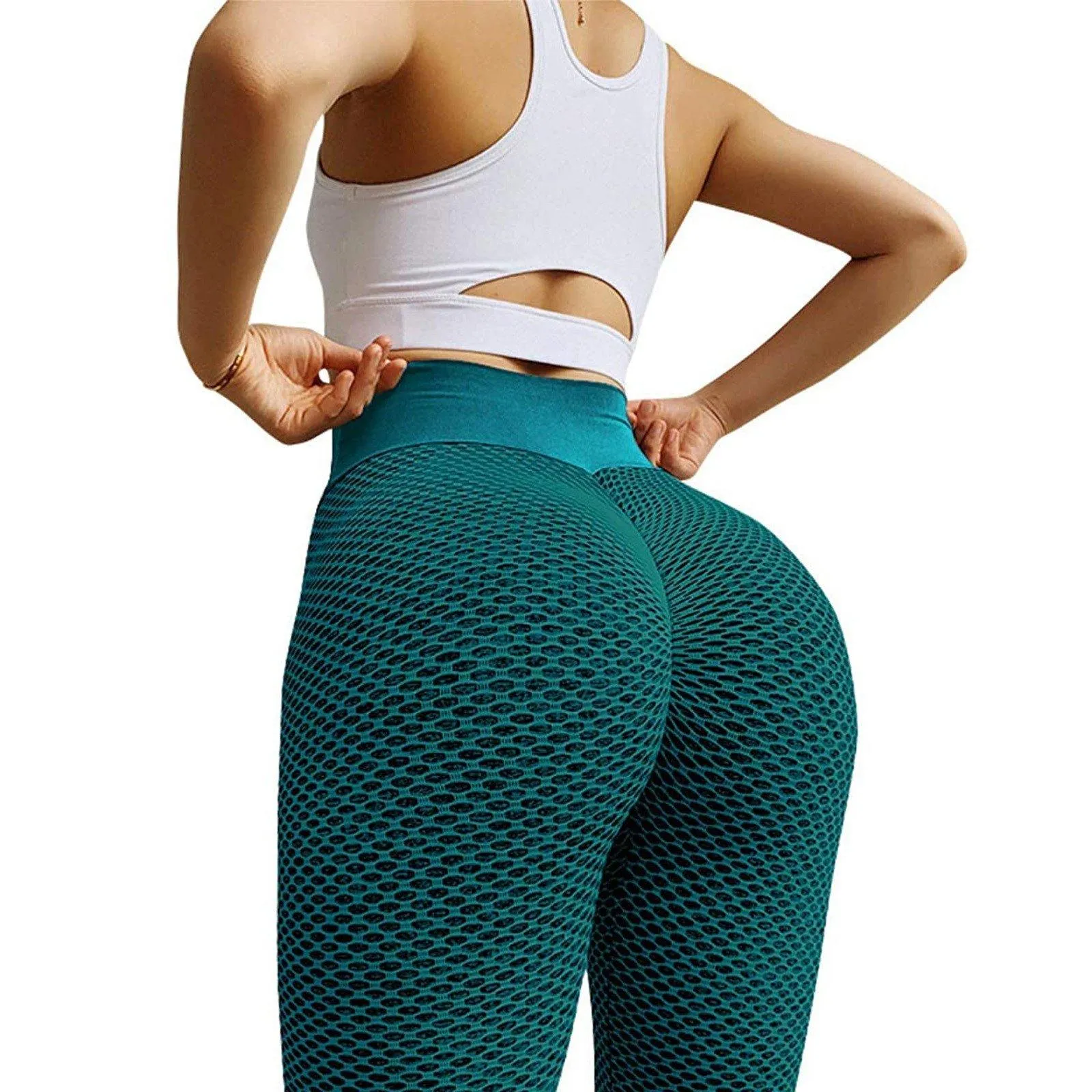 Birds-eye Honeycomb Lattice Bottom Sweatpants Fitness