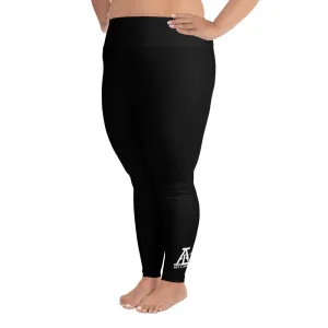 Black/White Plus Size Leggings