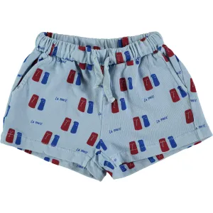 BONMOT LIGHT BLUE LA PAUSE SHORTS