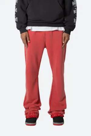 Bootcut Sweatpants - Red