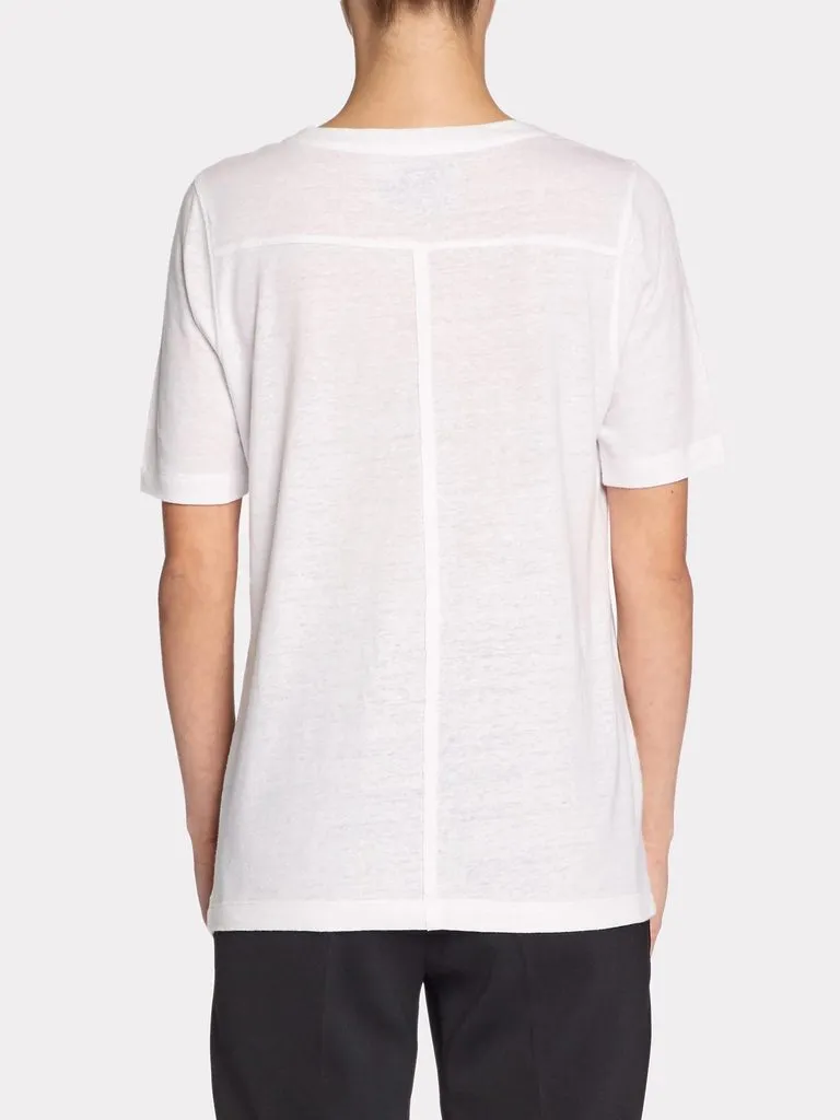 Brochu Walker - Kayden Tee in Salt White