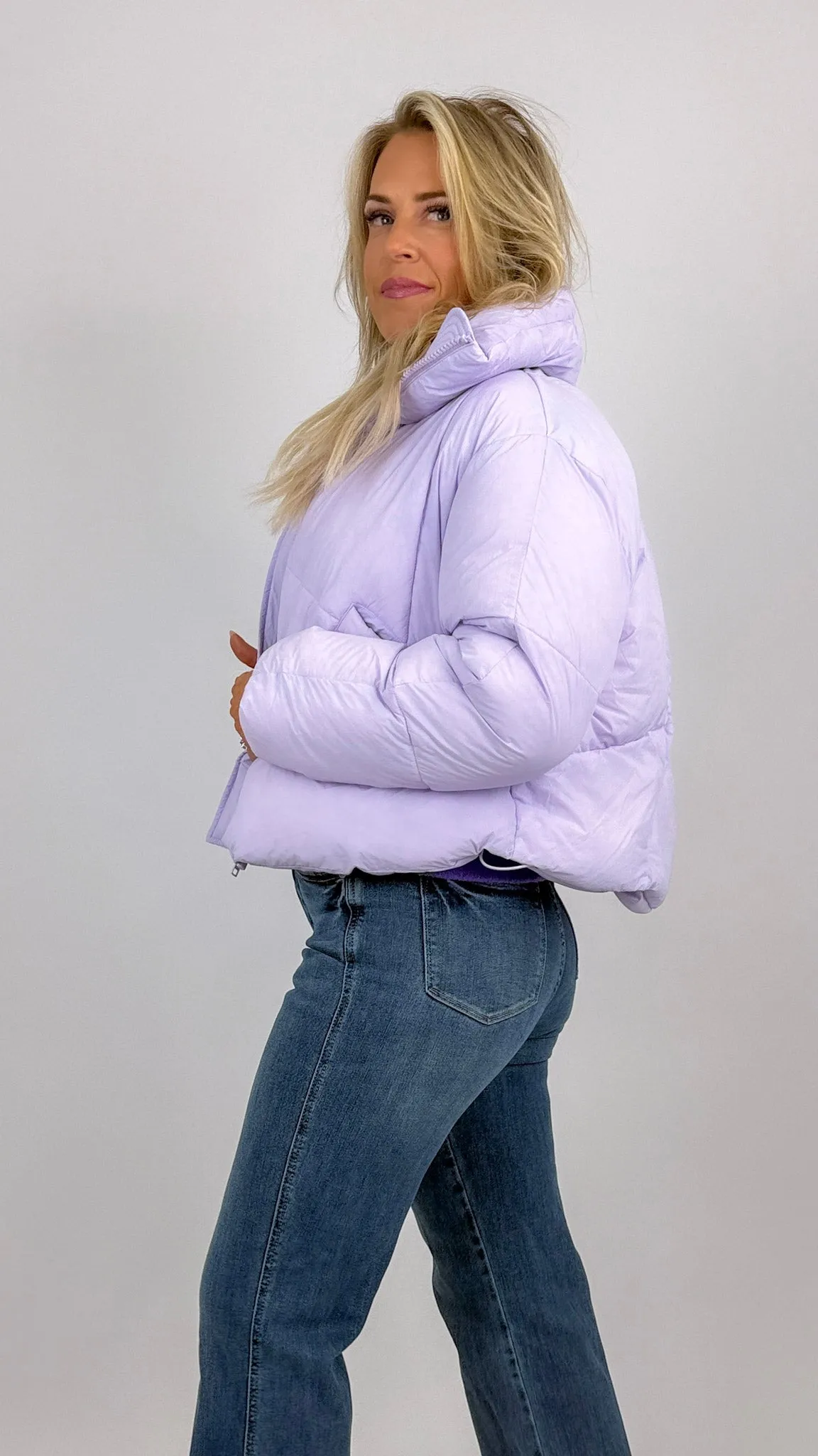 Crop Puffer Jackets