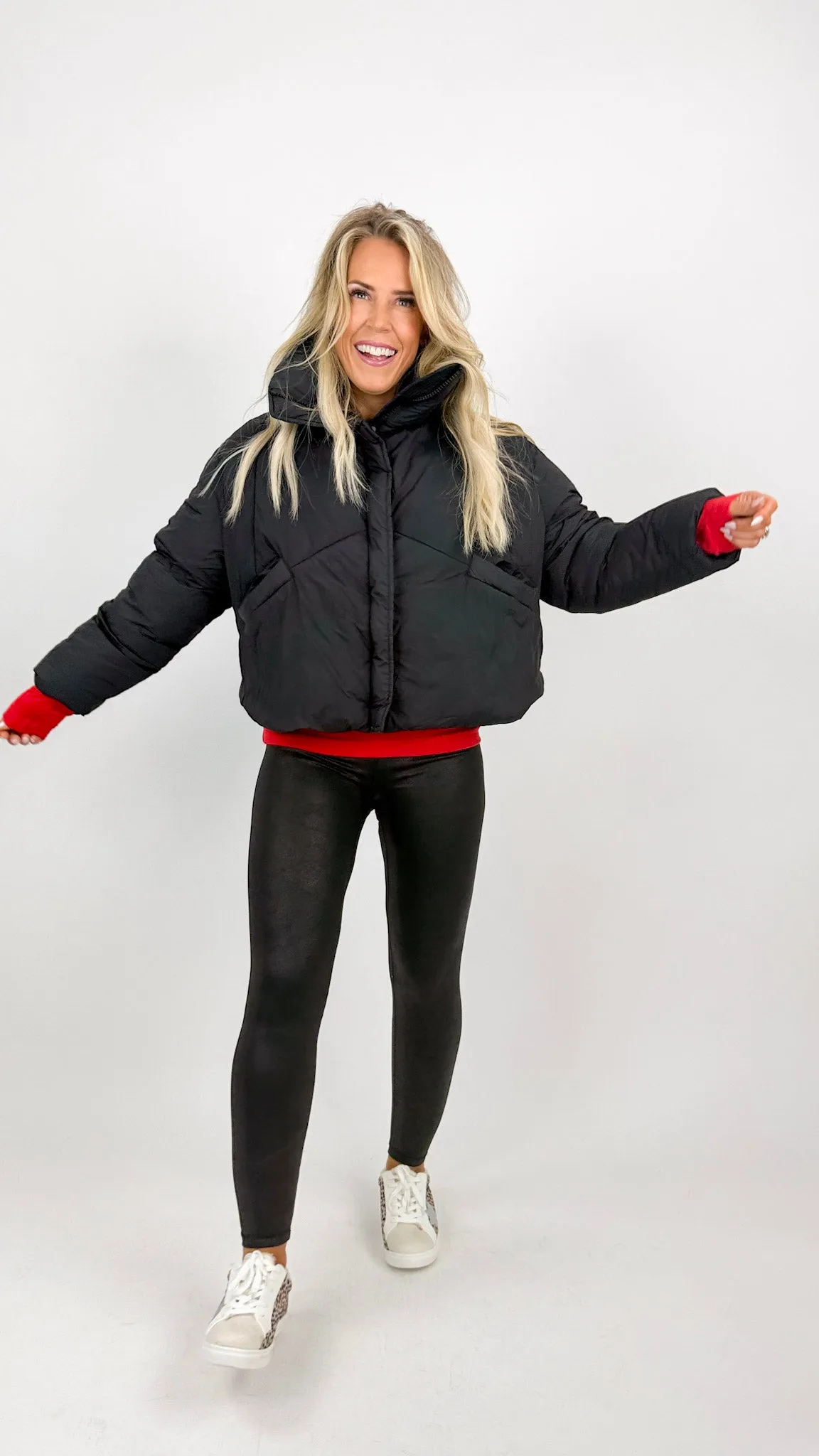 Crop Puffer Jackets