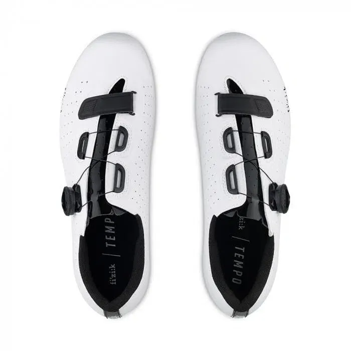 FIZIK Road Cycling Shoes R5 Tempo Overcurve - White/Black