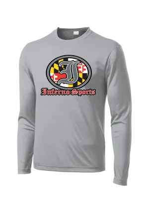 Inferno Sports MD Flag Long Sleeve Grey