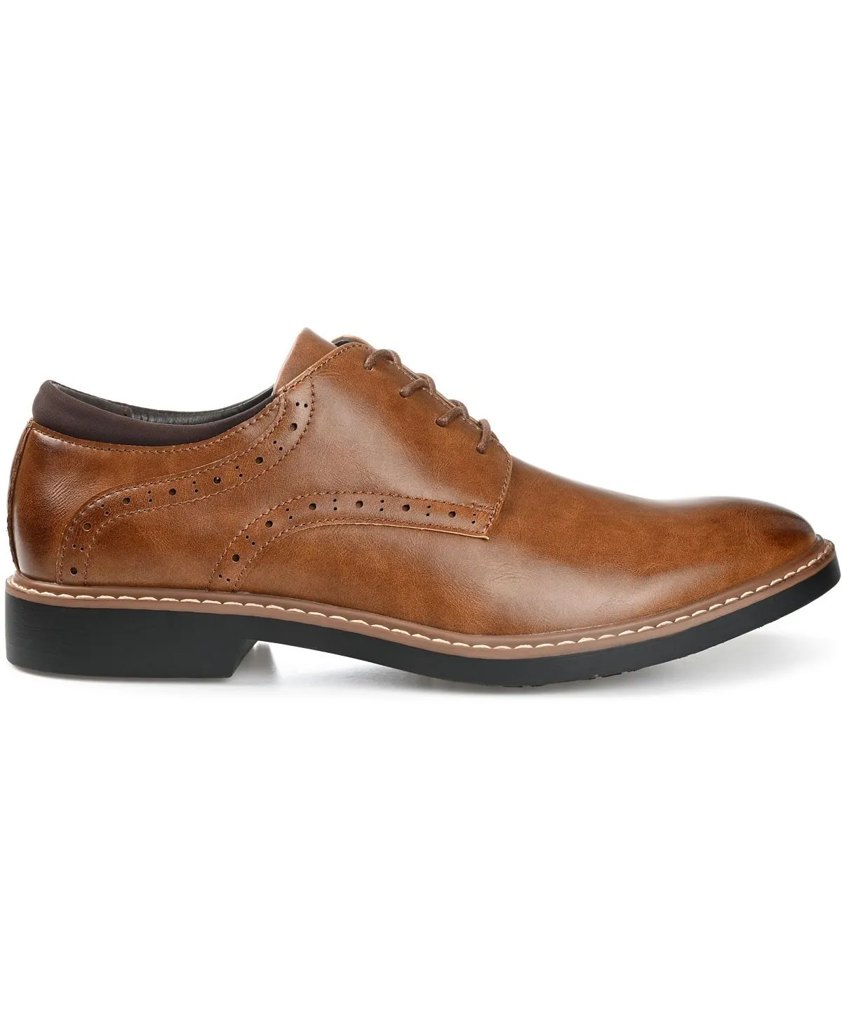 irwin Vance Co. Men's Dress Brogue Shoes, Brown