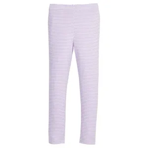 Leggings - Lavender Stripe