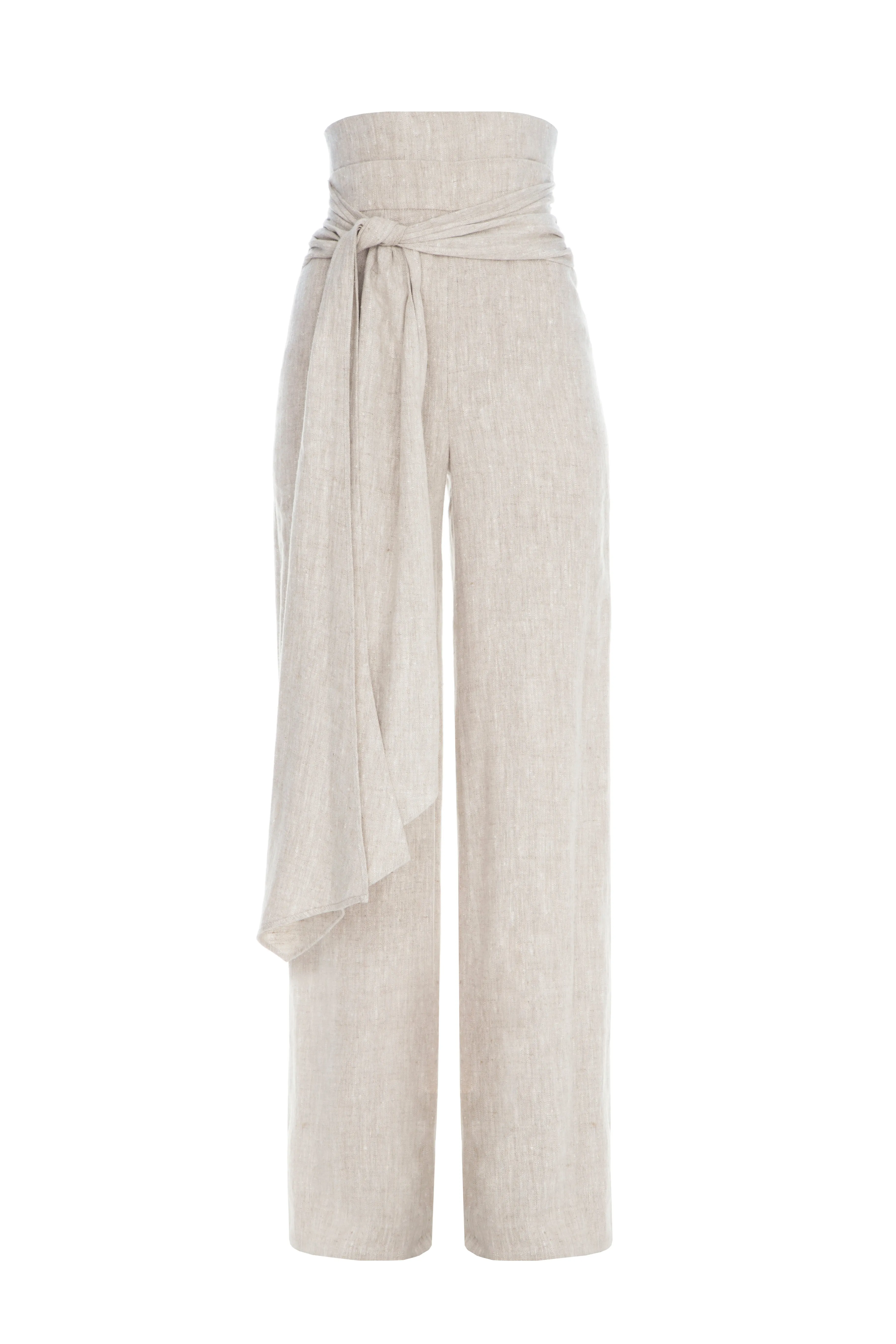 Long Sleeve Linen Pants