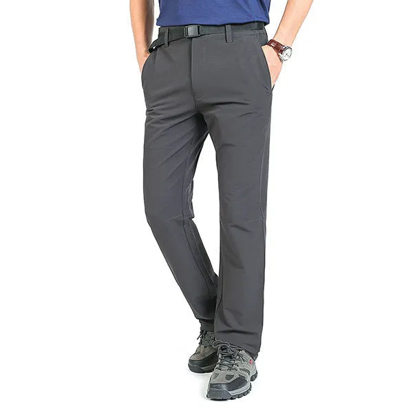 Mens Breathable Antibacterial Wear-resista Straight trousers