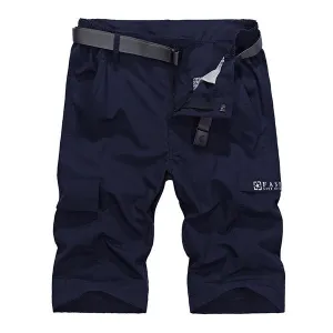 Mens Outdoor Quick-drying Breathable Big Pockets Shorts