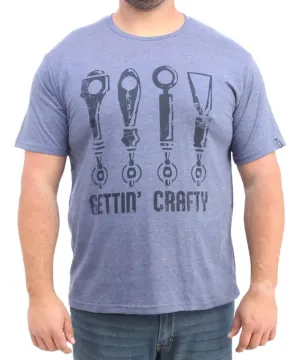 Mens Printed Get Crafty Tee