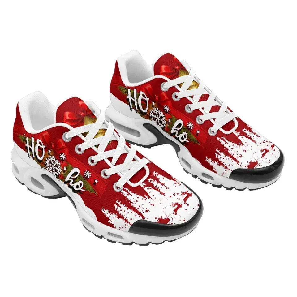 Personalized Festive Design Sneakers, Cutom Christmas Decor Shoes, Unique Gift for Christmas