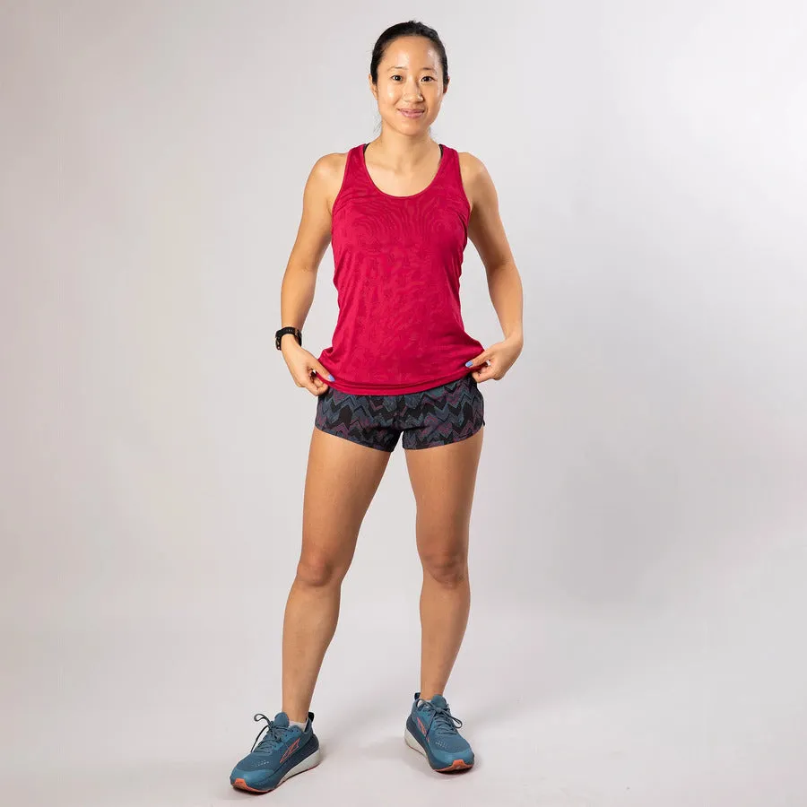 rabbit Bunny Hop Singlet | Cranberry | Womens