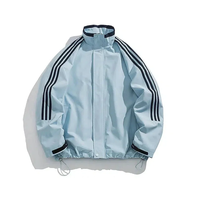 Stylish Athletic Stripe Jacket