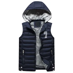 Thicken Stylish Detachable Hood Vest