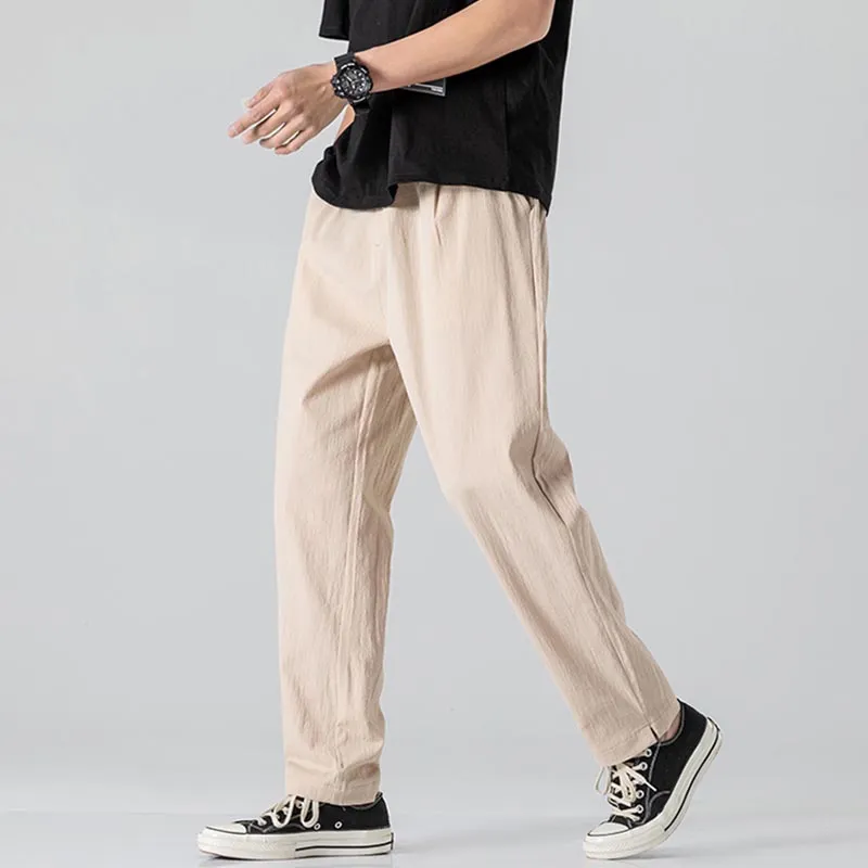 Thin Breathable Straight Leg Lounge Pants