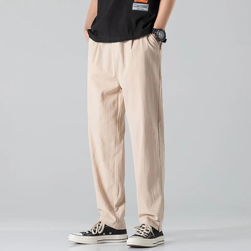 Thin Breathable Straight Leg Lounge Pants