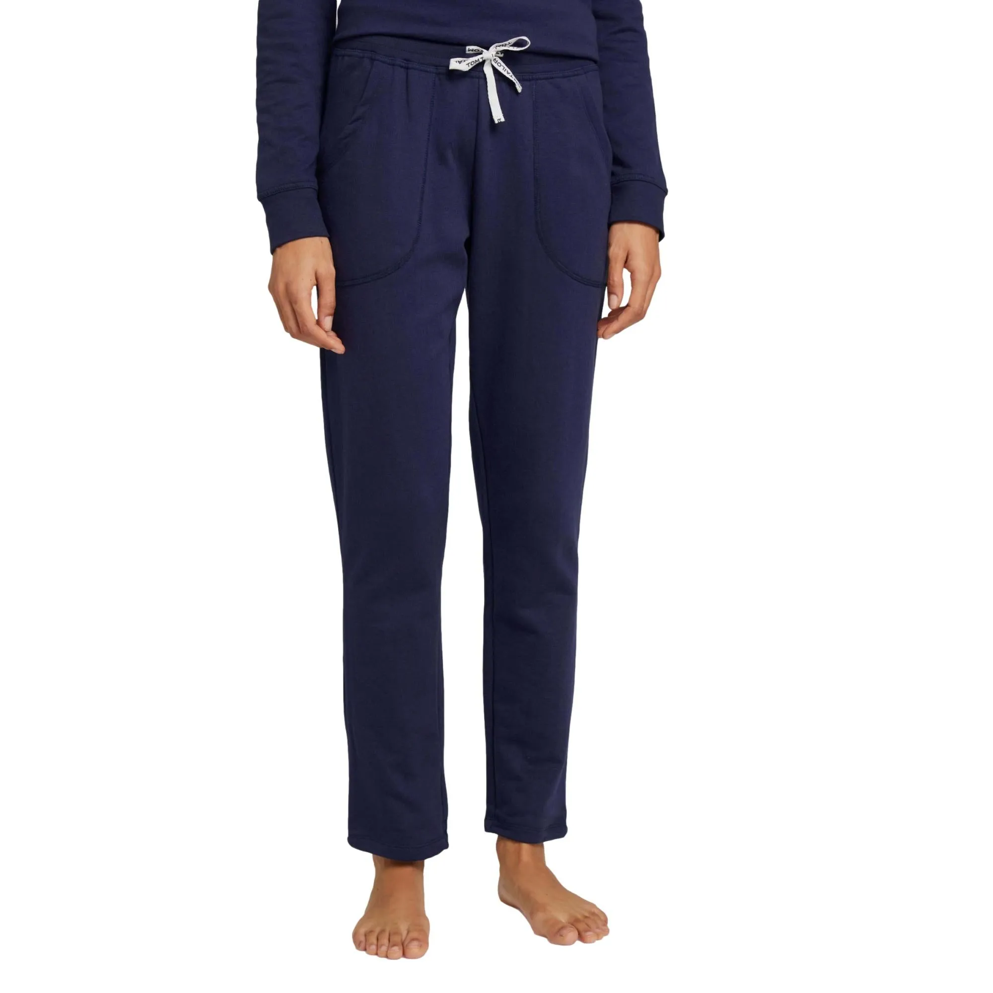 Tom Tailor Women's Loungewear Sweat Pants - Navy Blue