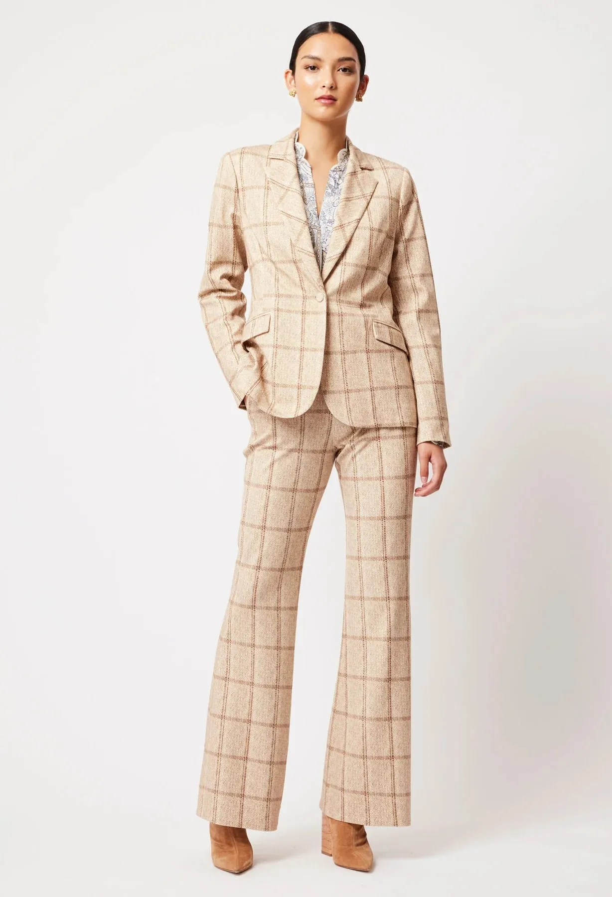 Venus Ponte Check Blazer