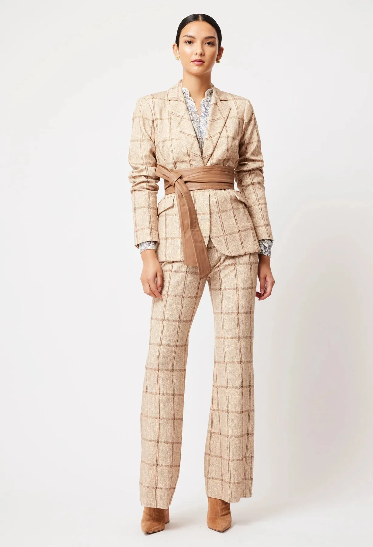 Venus Ponte Check Blazer