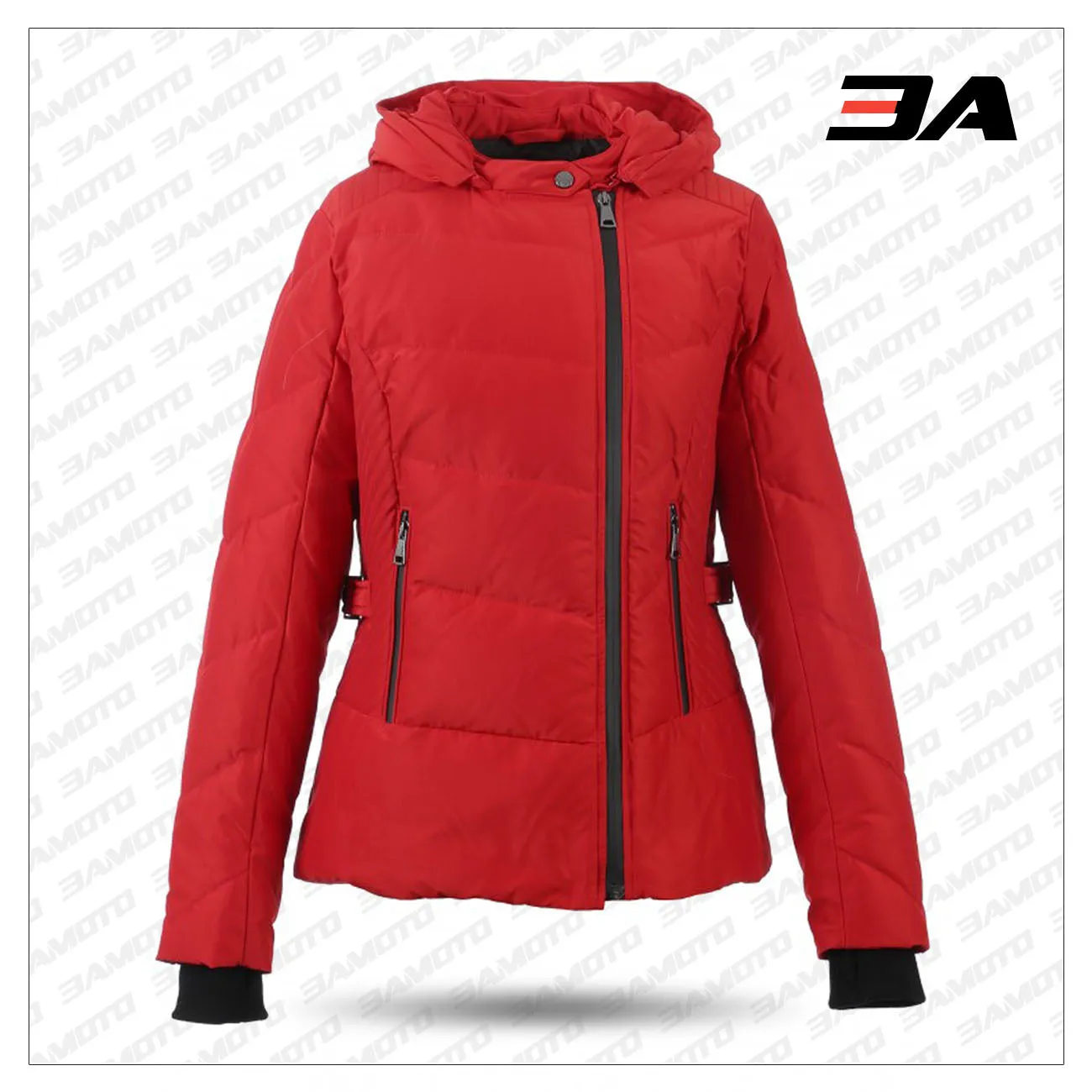 Women Red Down Jacket