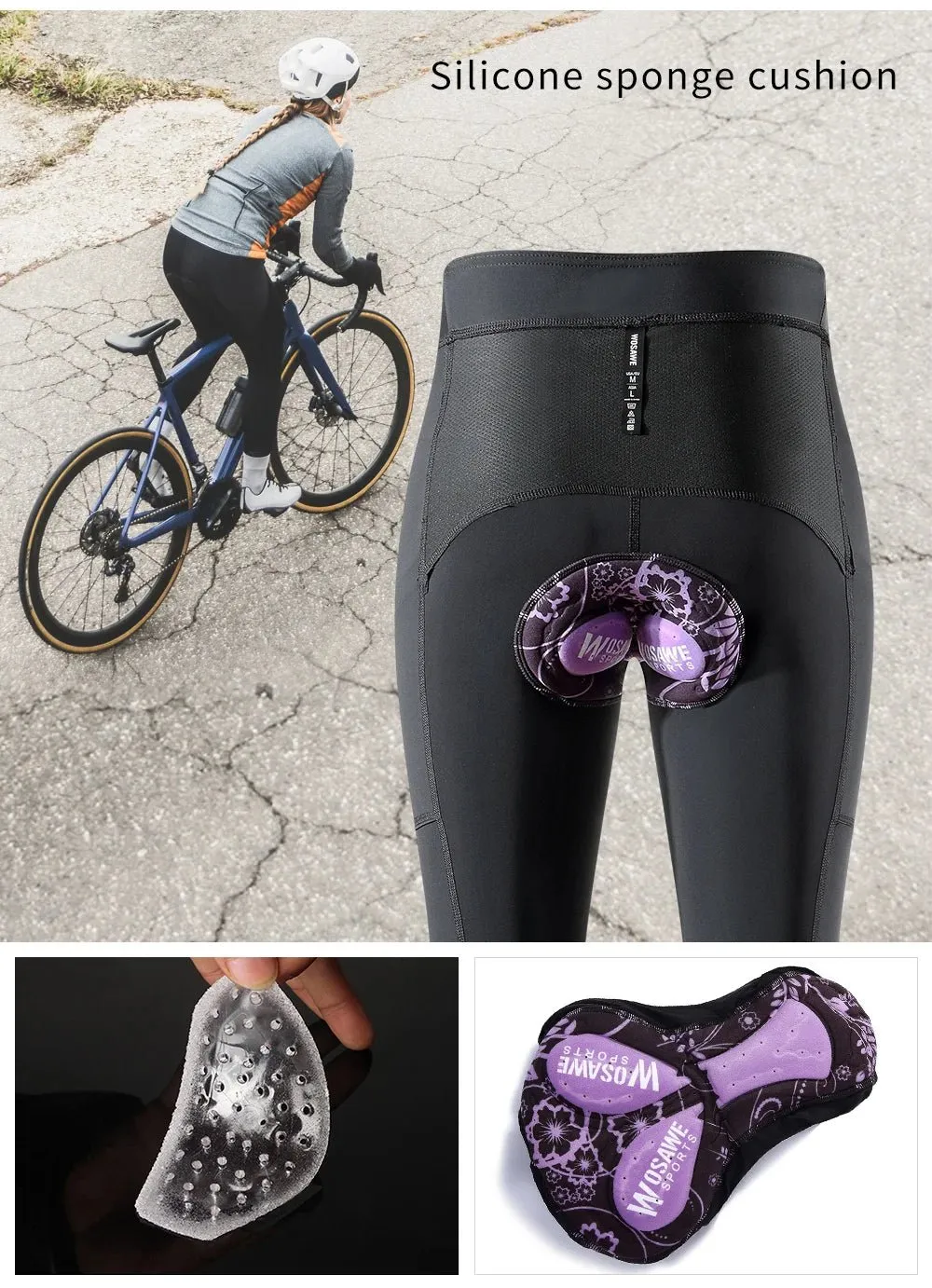 Women's Breathable Cycling Pants